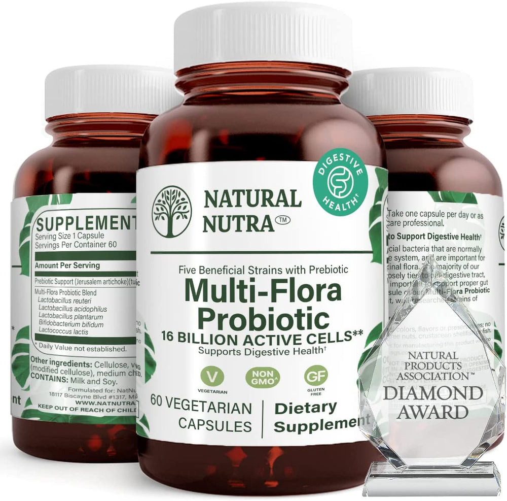 Multi-Flora Probiotic - Natural Nutra