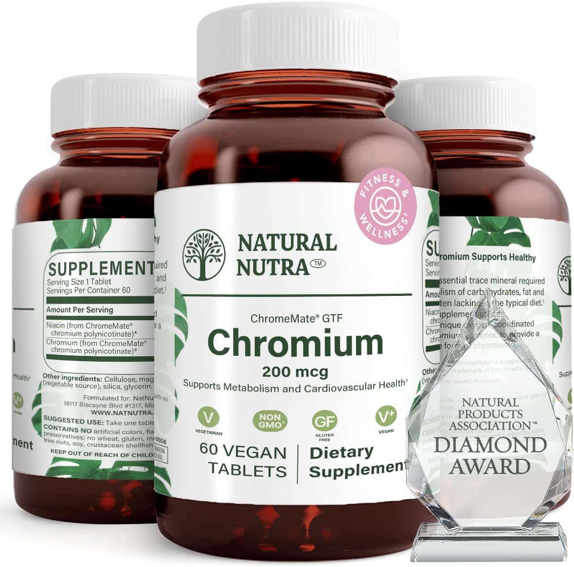 niacin chromium and glutathione GTF ( ChromeMate) patented niacin-bound chromium complex 200 mcg 21st Century Glutathione Plus Milk
