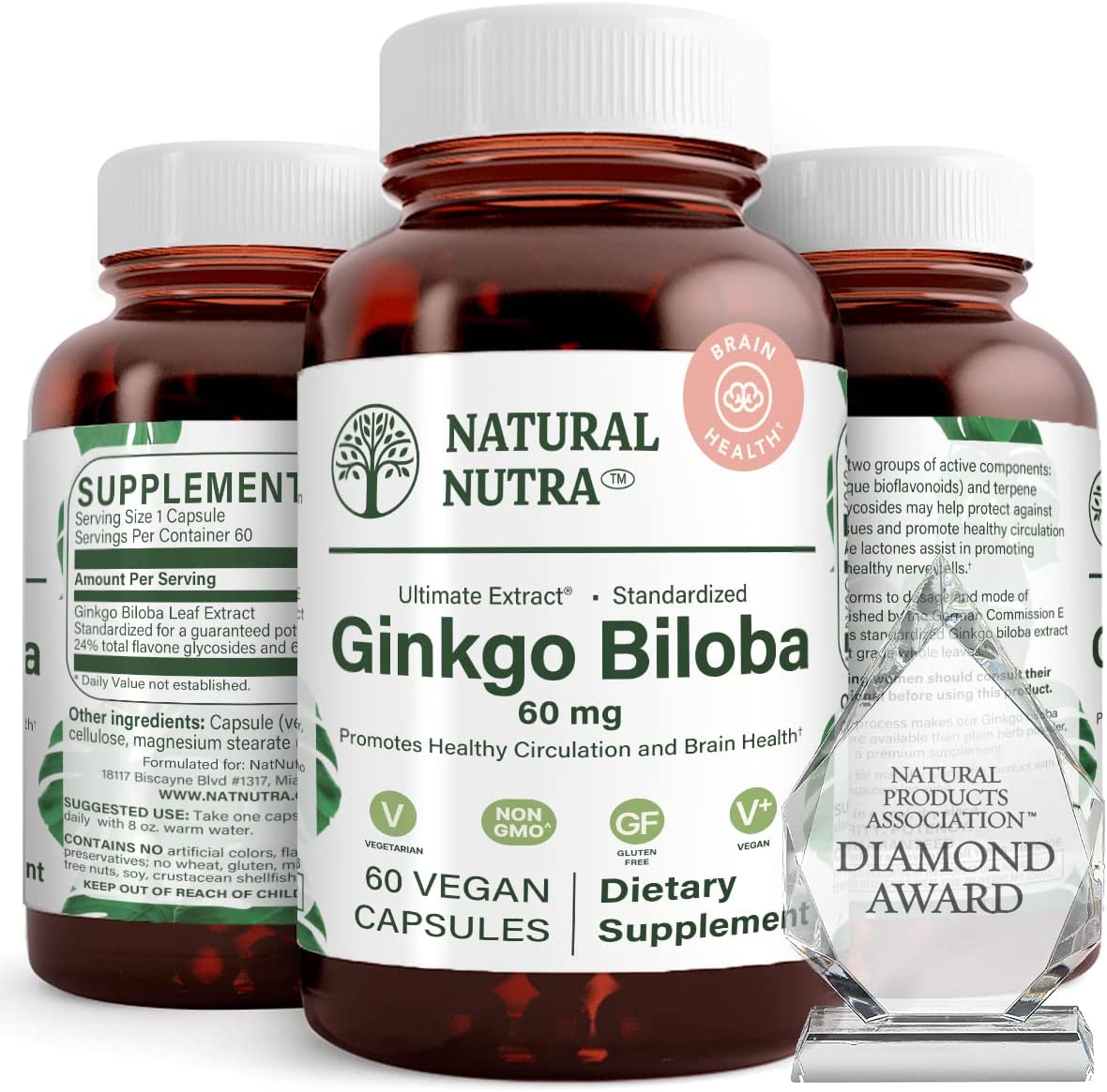 Natural Nutra Ginkgo Biloba