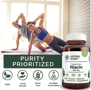 
                  
                    Niacin 500 mg - Natural Nutra
                  
                