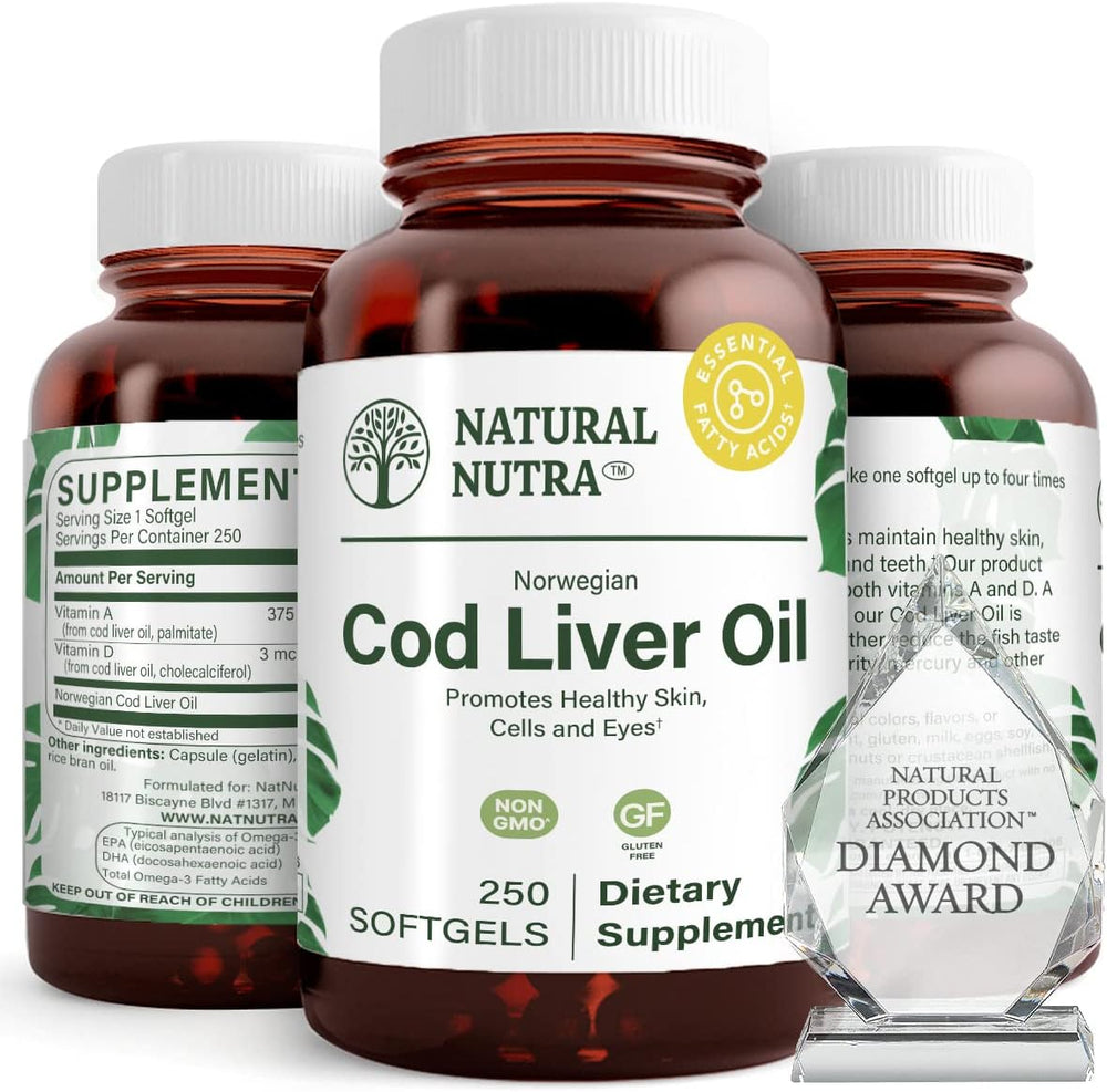 
                  
                    Cod Liver Oil - Natural Nutra
                  
                