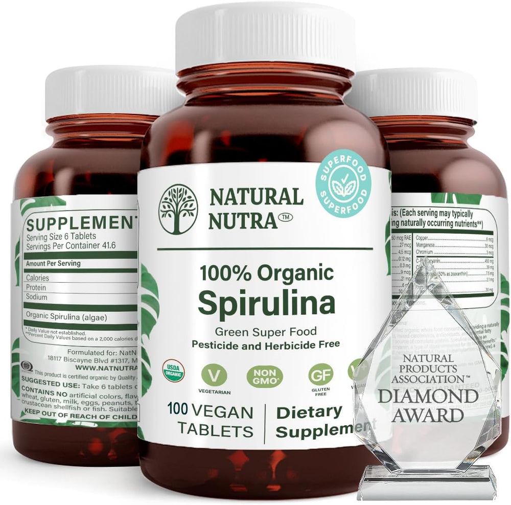 Organic Spirulina - Natural Nutra