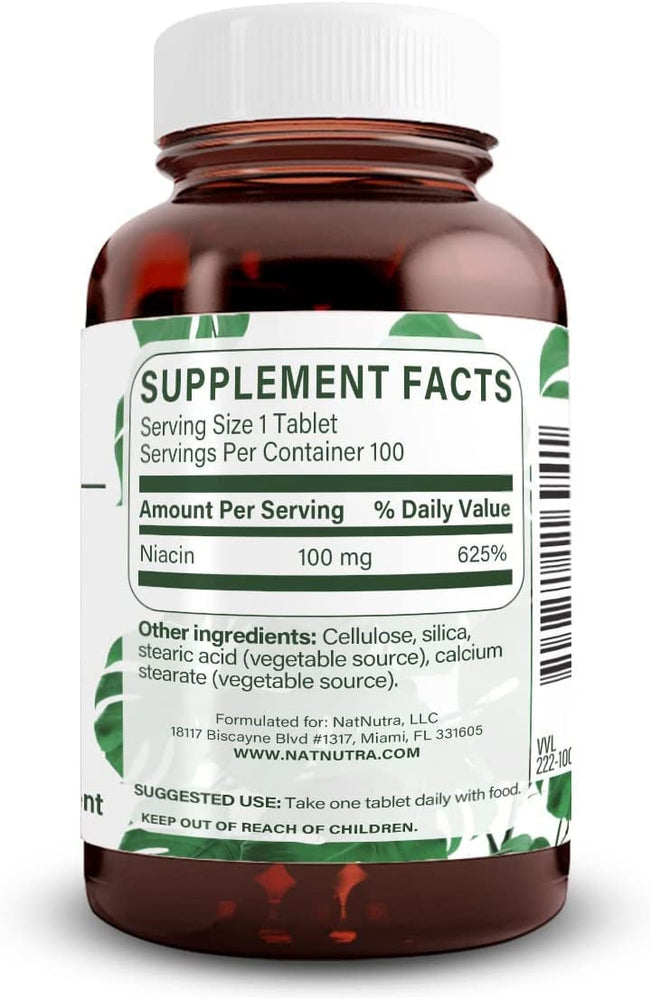 
                  
                    Niacin 100mg - Natural Nutra
                  
                