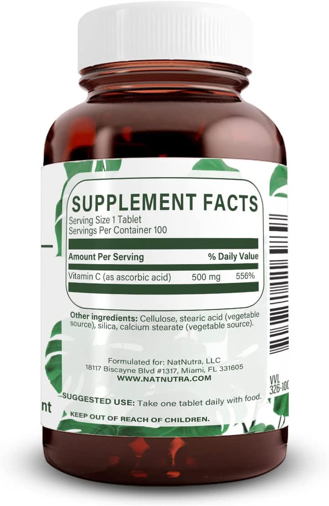 Vitamin C 500 mg - Natural Nutra