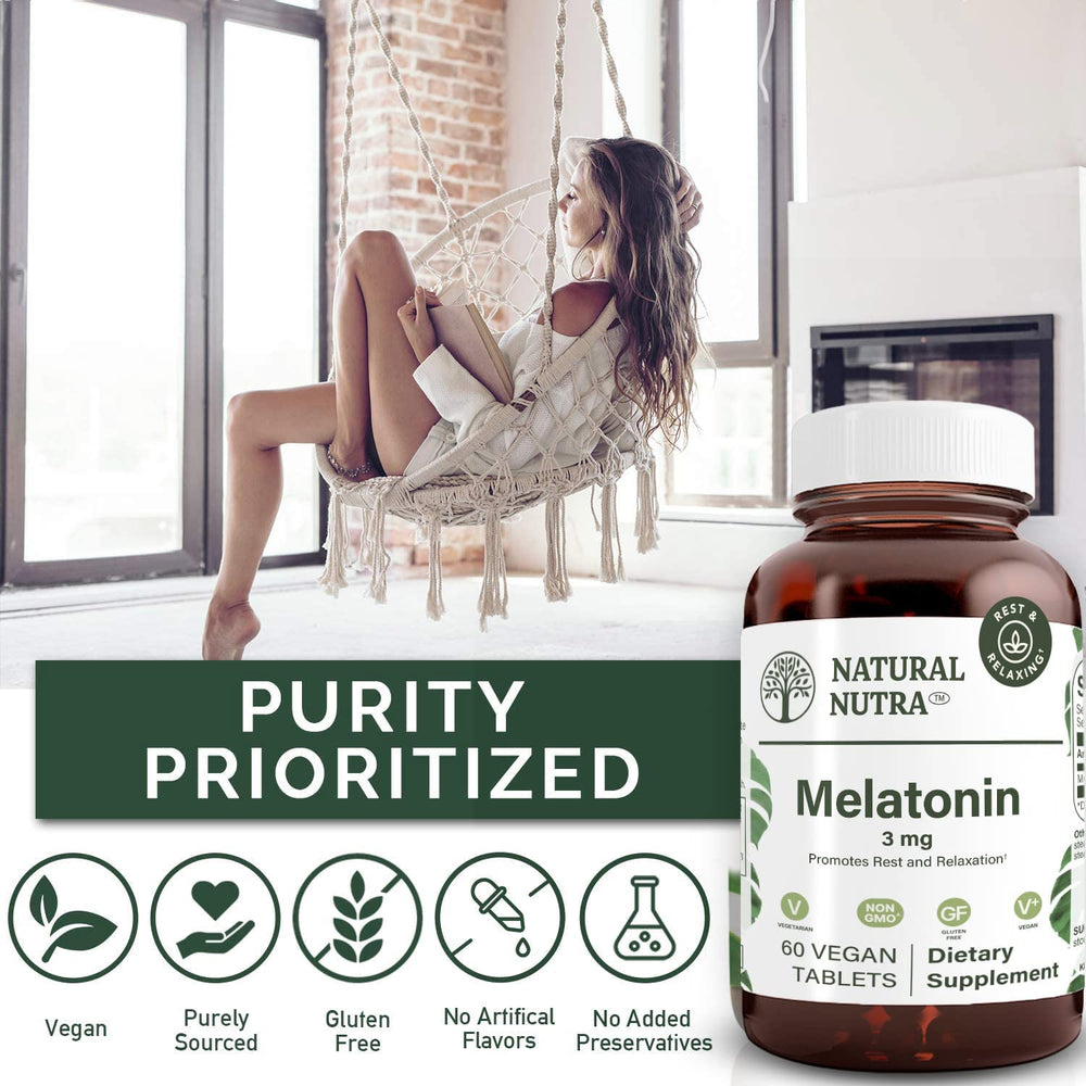 
                  
                    Melatonin 3mg - Natural Nutra
                  
                