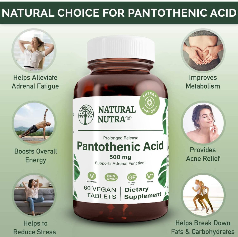 
                  
                    Pantothenic Acid - Natural Nutra
                  
                