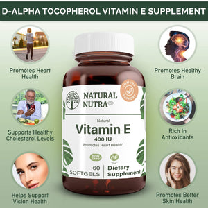 
                  
                    Vitamin E 400 IU - Natural Nutra
                  
                