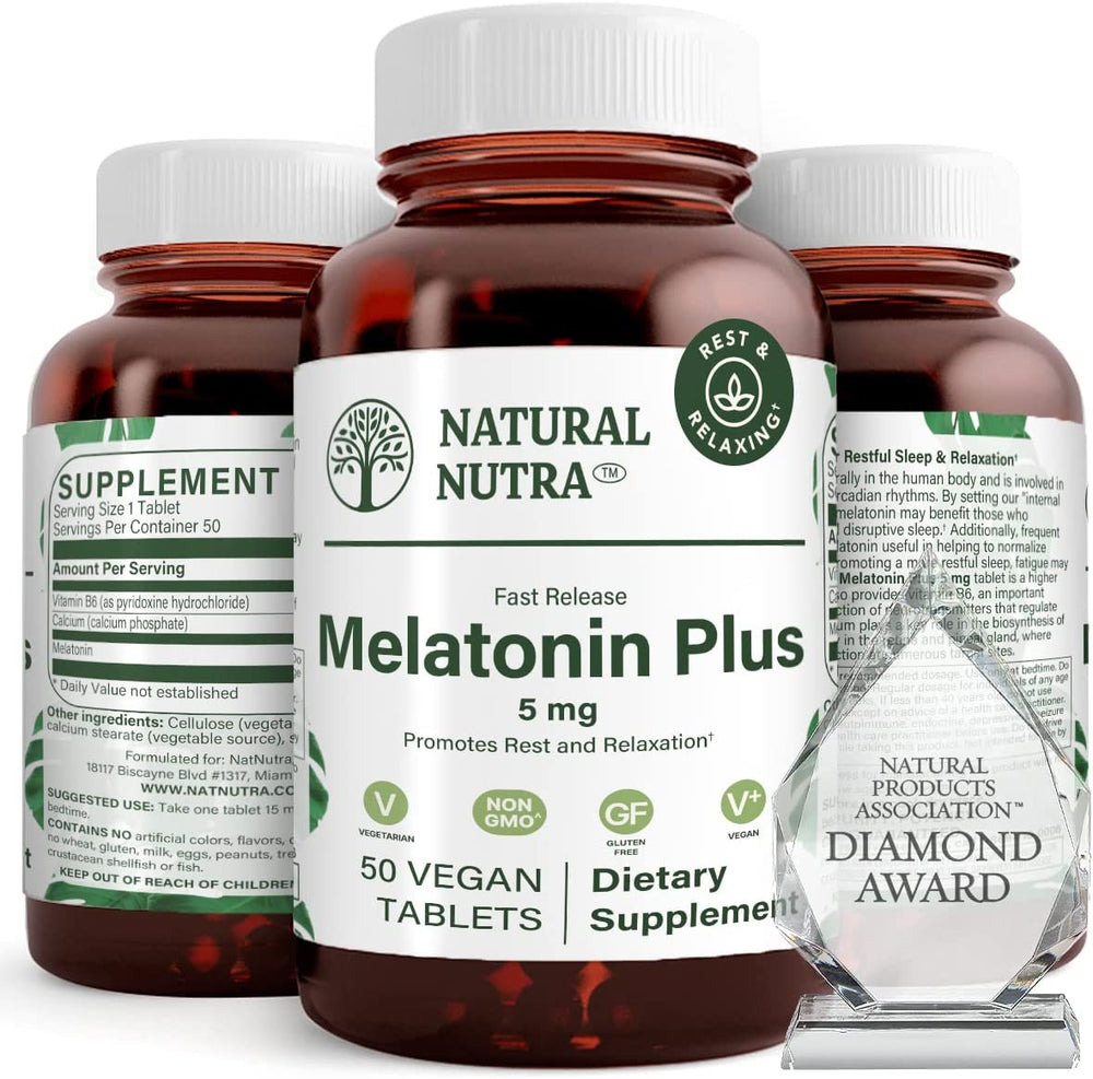 Melatonin 5 mg - Natural Nutra