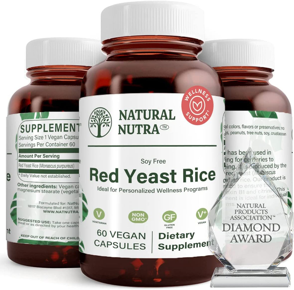 når som helst sværge Jeg spiser morgenmad Natural Nutra Red Yeast Rice Extract