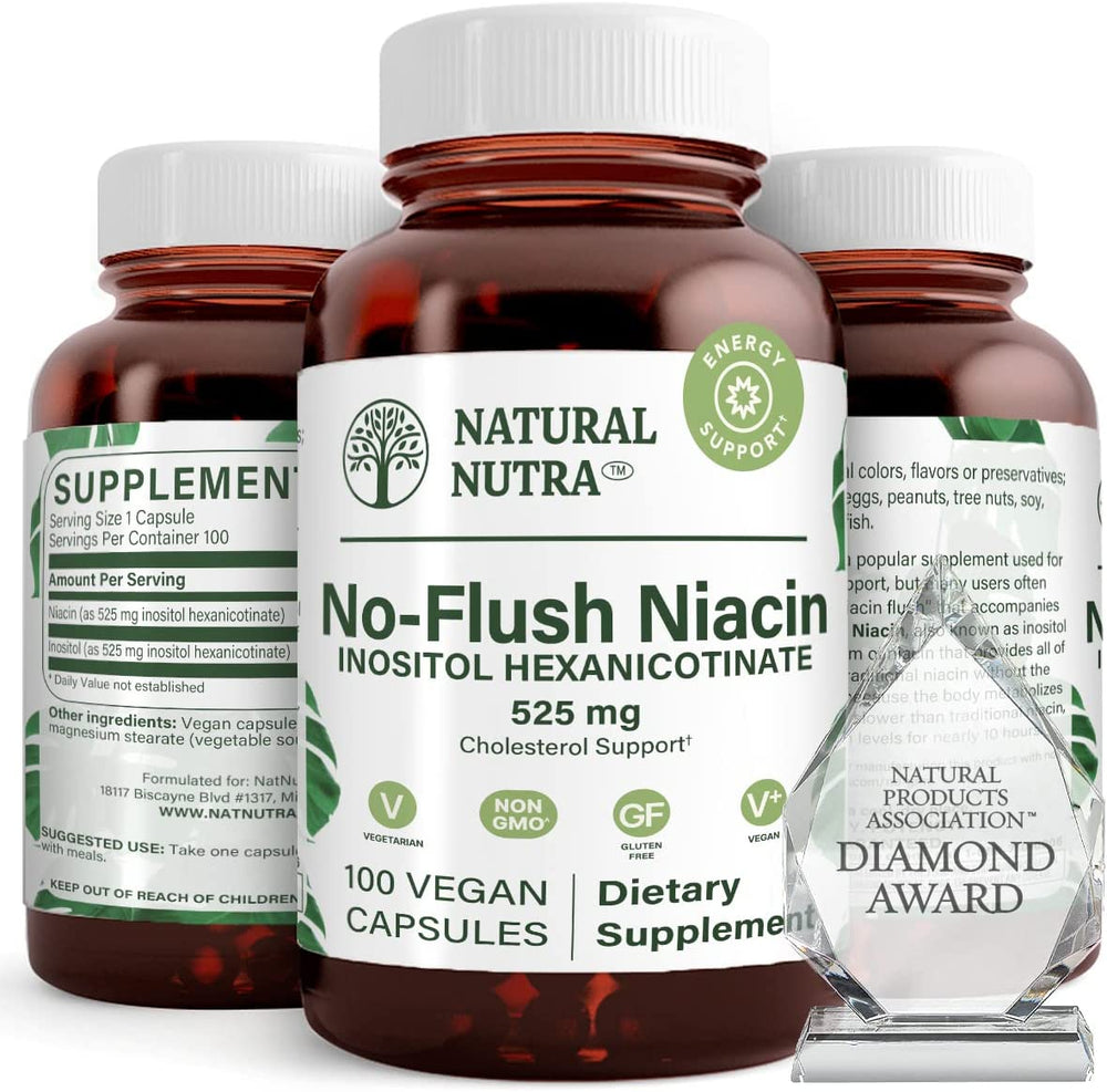 No-Flush Niacin - Natural Nutra