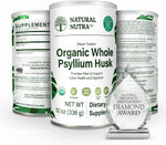 Organic Psyllium Husk - Natural Nutra