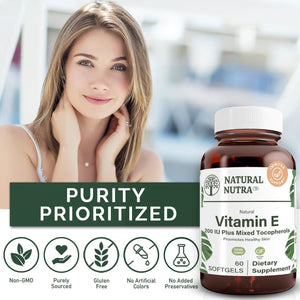 
                  
                    Vitamin E 200 IU - Natural Nutra
                  
                