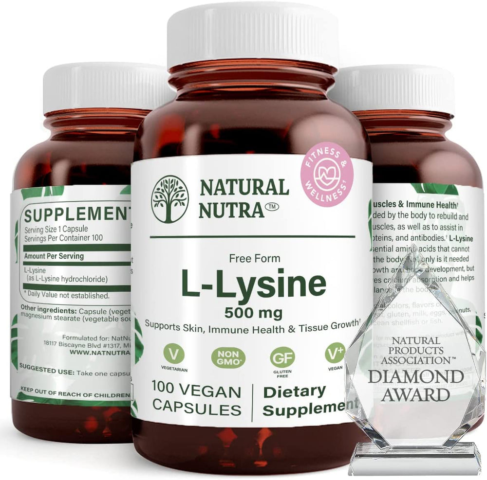 
                  
                    L-Lysine - Natural Nutra
                  
                