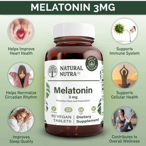 
                  
                    Melatonin 3mg - Natural Nutra
                  
                