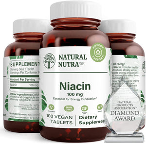 
                  
                    Niacin 100mg - Natural Nutra
                  
                