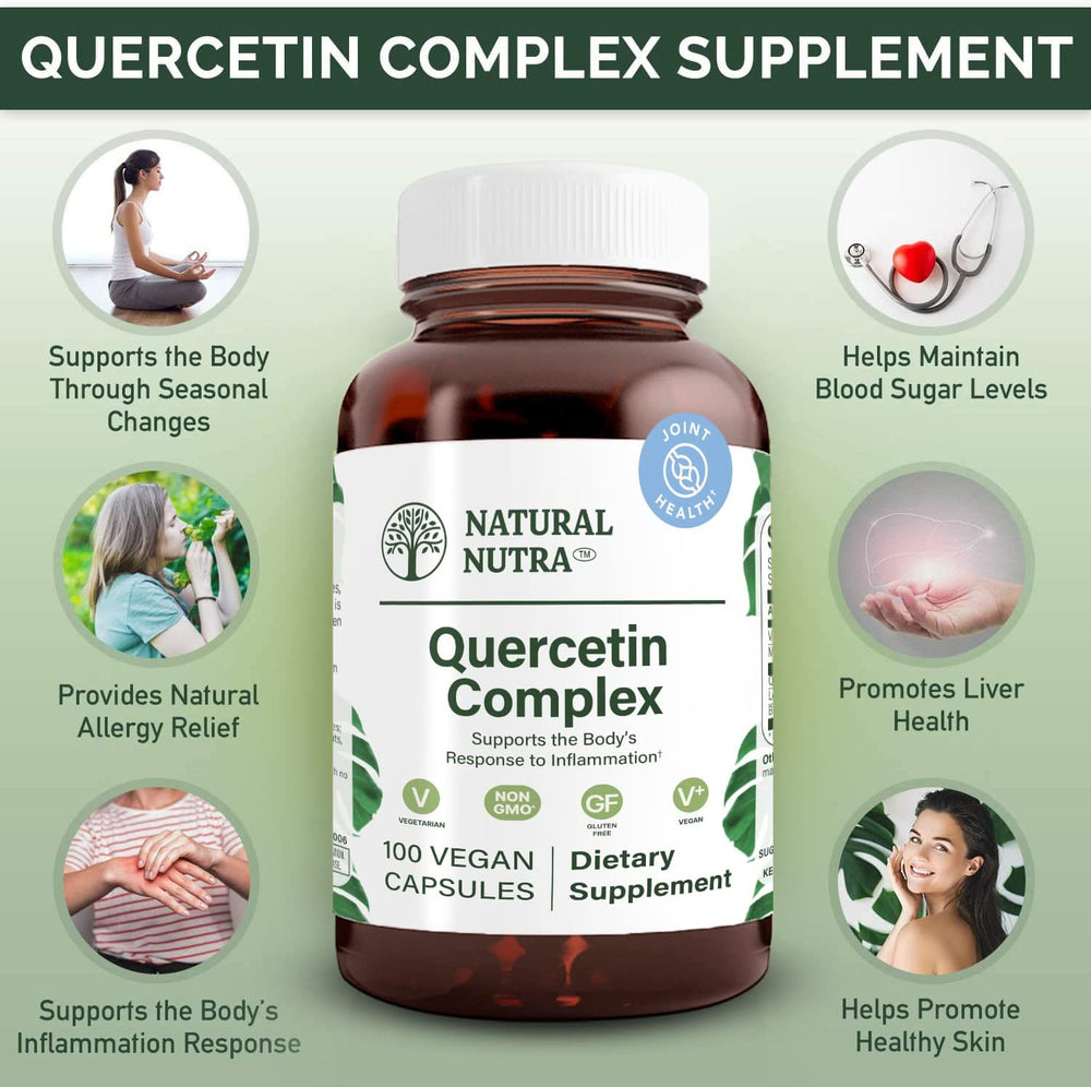 Organic Onion Extract Capsules With Quercetin - Pure Dietary Supplement By Maple Lifesciences