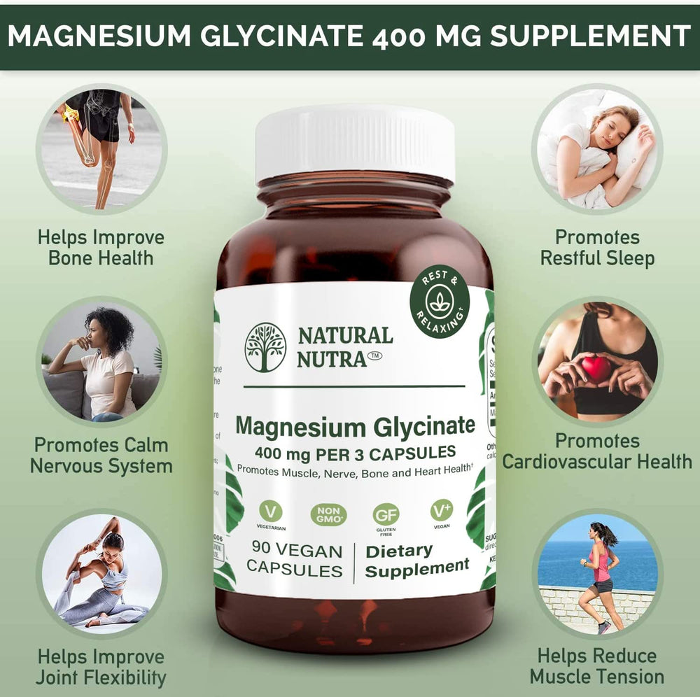 
                  
                    Magnesium Glycinate - Natural Nutra
                  
                