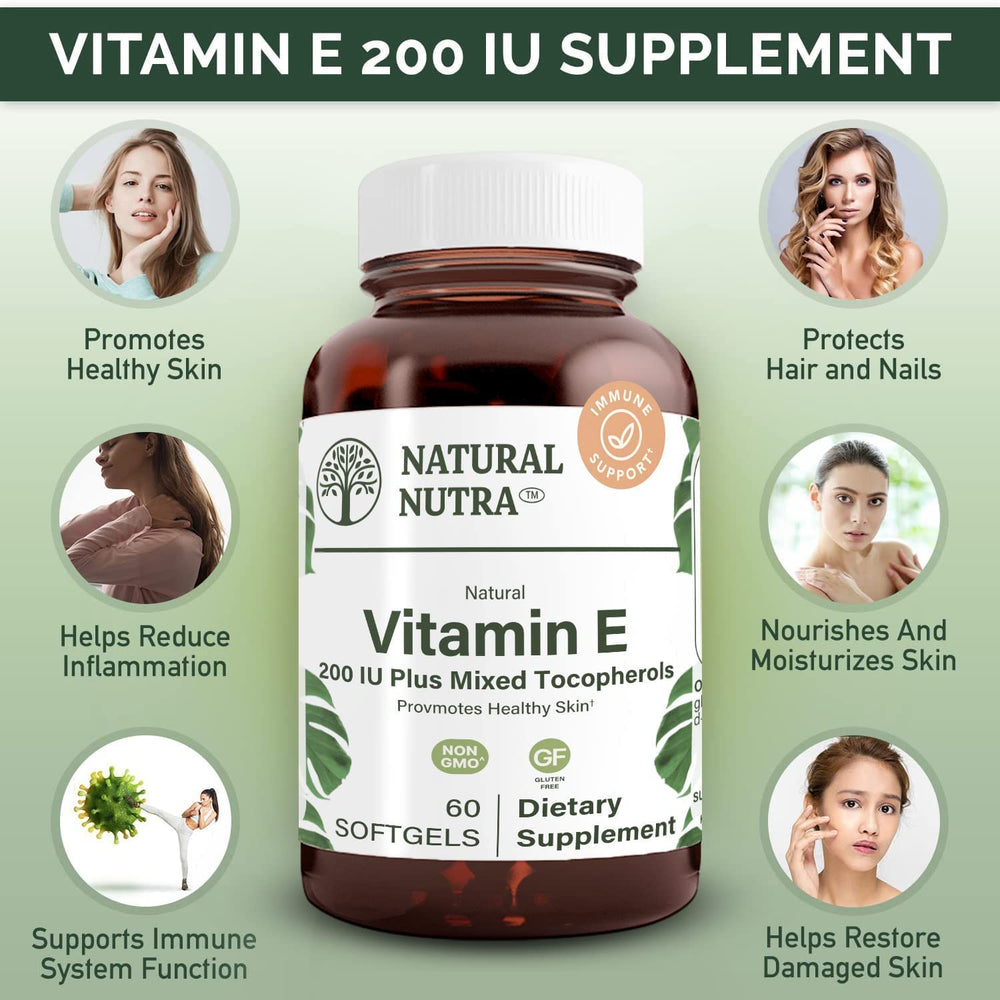 
                  
                    Vitamin E 200 IU - Natural Nutra
                  
                