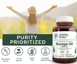 
                  
                    Borage Oil - Natural Nutra
                  
                