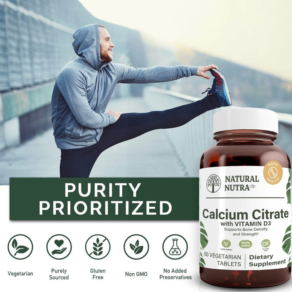 
                  
                    Calcium Citrate with Vitamin D3 - Natural Nutra
                  
                
