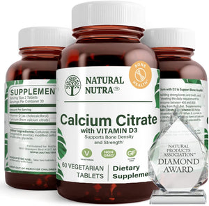 
                  
                    Calcium Citrate with Vitamin D3 - Natural Nutra
                  
                