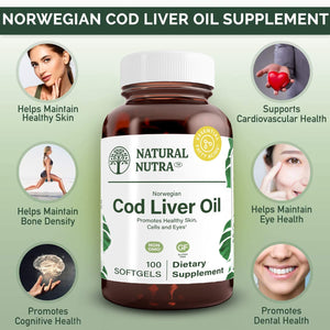 
                  
                    Cod Liver Oil - Natural Nutra
                  
                