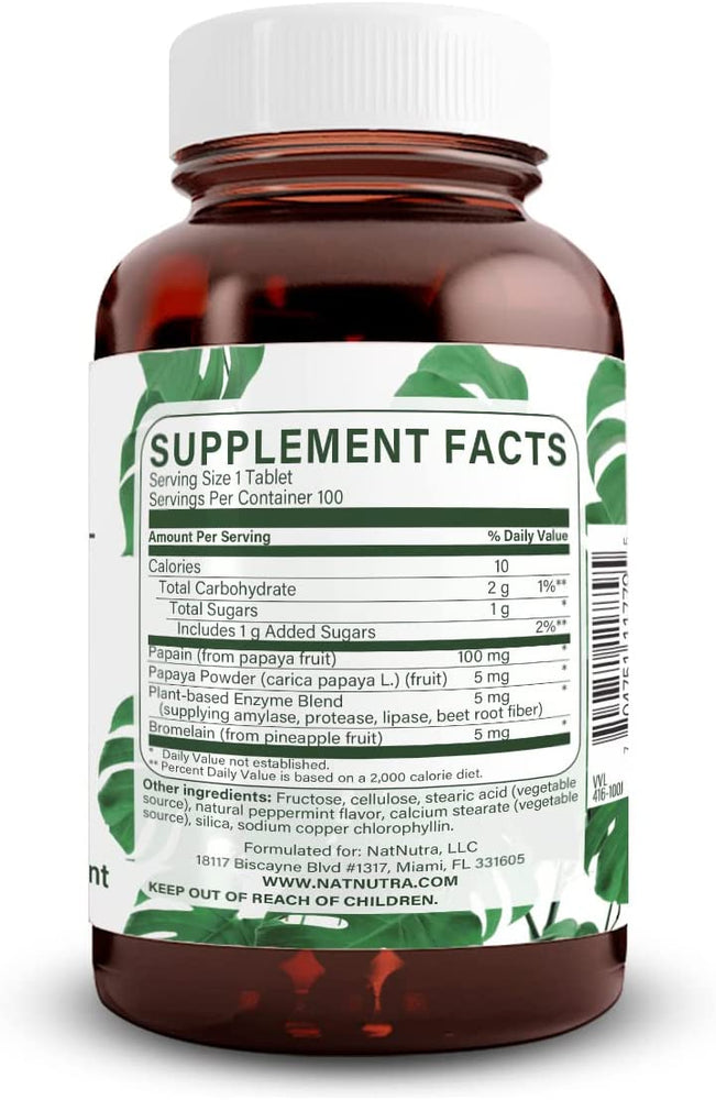 
                  
                    Chewable Peppermint Enzymes - Natural Nutra
                  
                