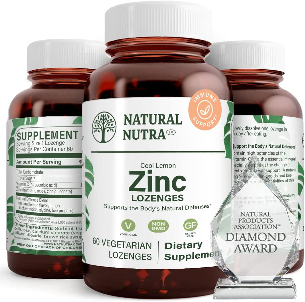 Zinc Lozenges - Natural Nutra